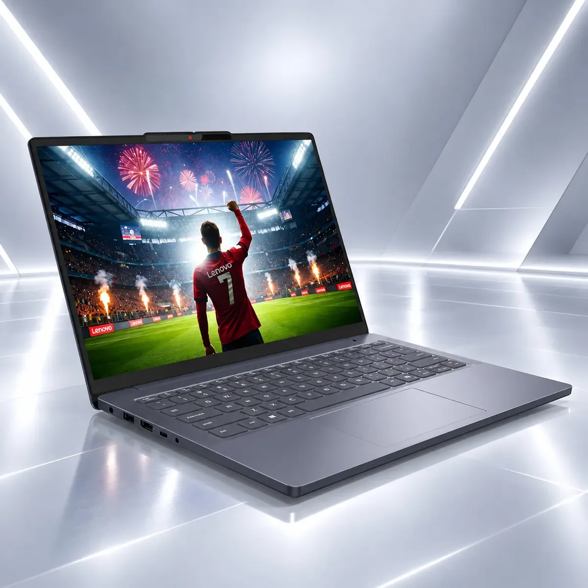 LENOVO - Laptop IdeaPad Slim 3 14IWC11 Intel Core 5 320 8GB RAM 512GB 14" OLED WUXGA - Luna Grey -83RQ005GLM