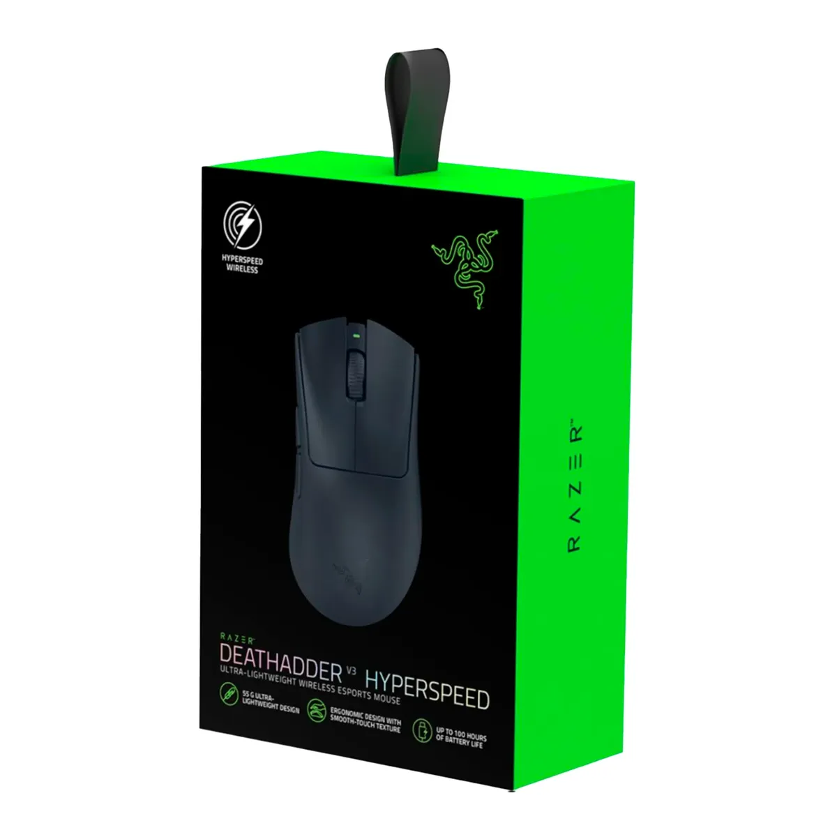 RAZER - MOUSE GAMER INALAMBRICO RAZER DEATHADDER V3 HYPERSPEED 26K