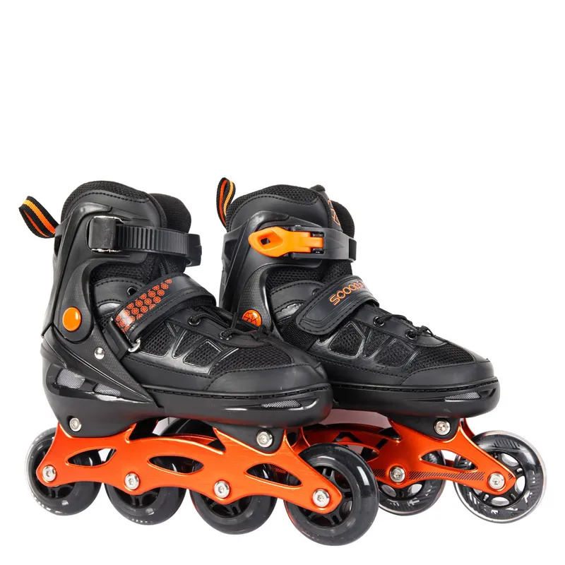 SCOOP - Patines Pro Negro Naranja