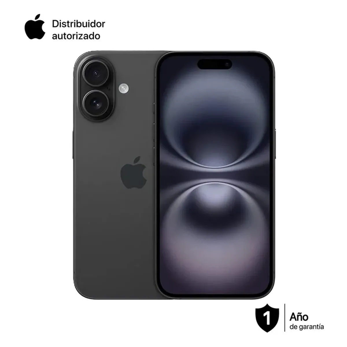 APPLE - IPHONE 16 128GB 6.1” BLACK NANO SIM