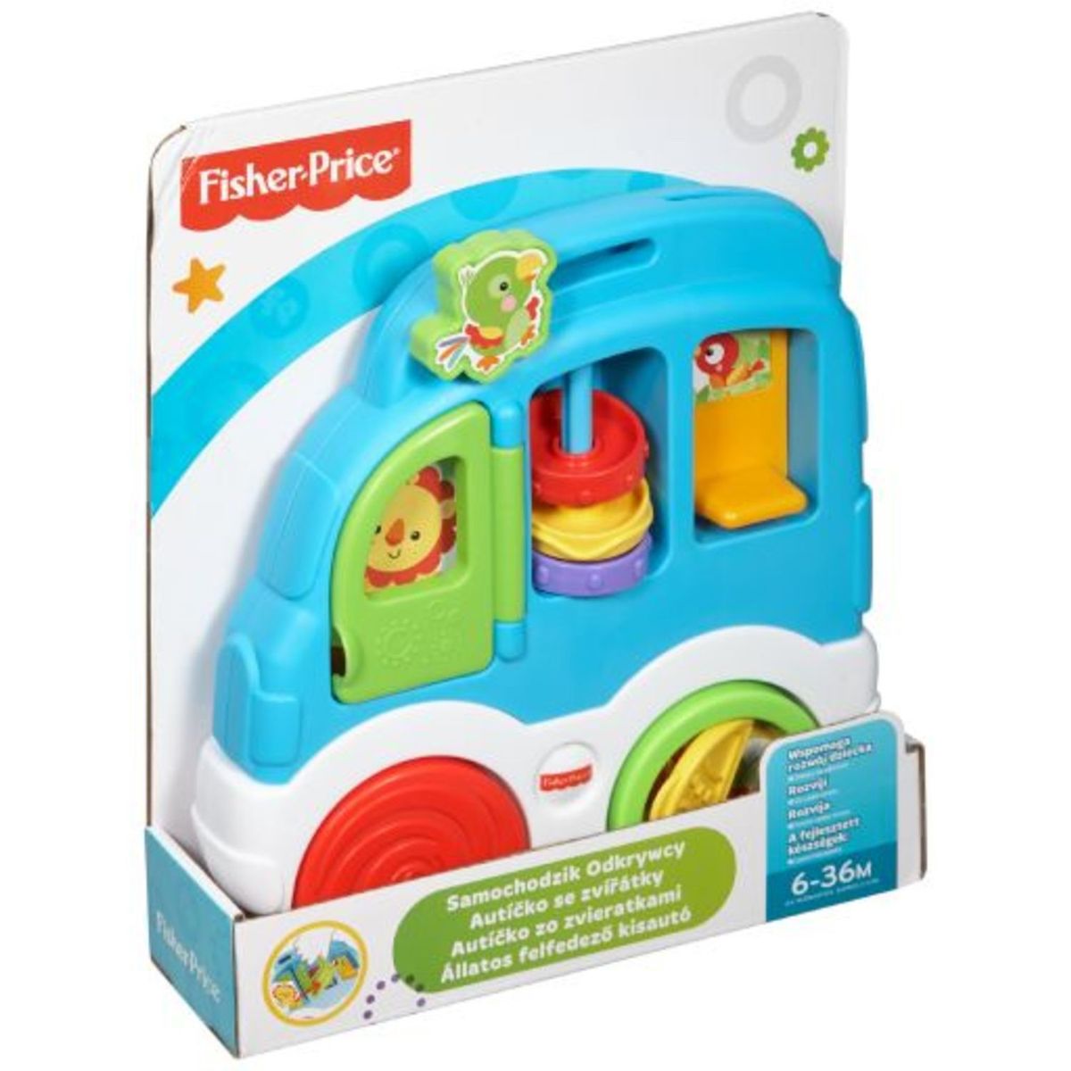 FISHER PRICE - Vehículo Actividades de Animales