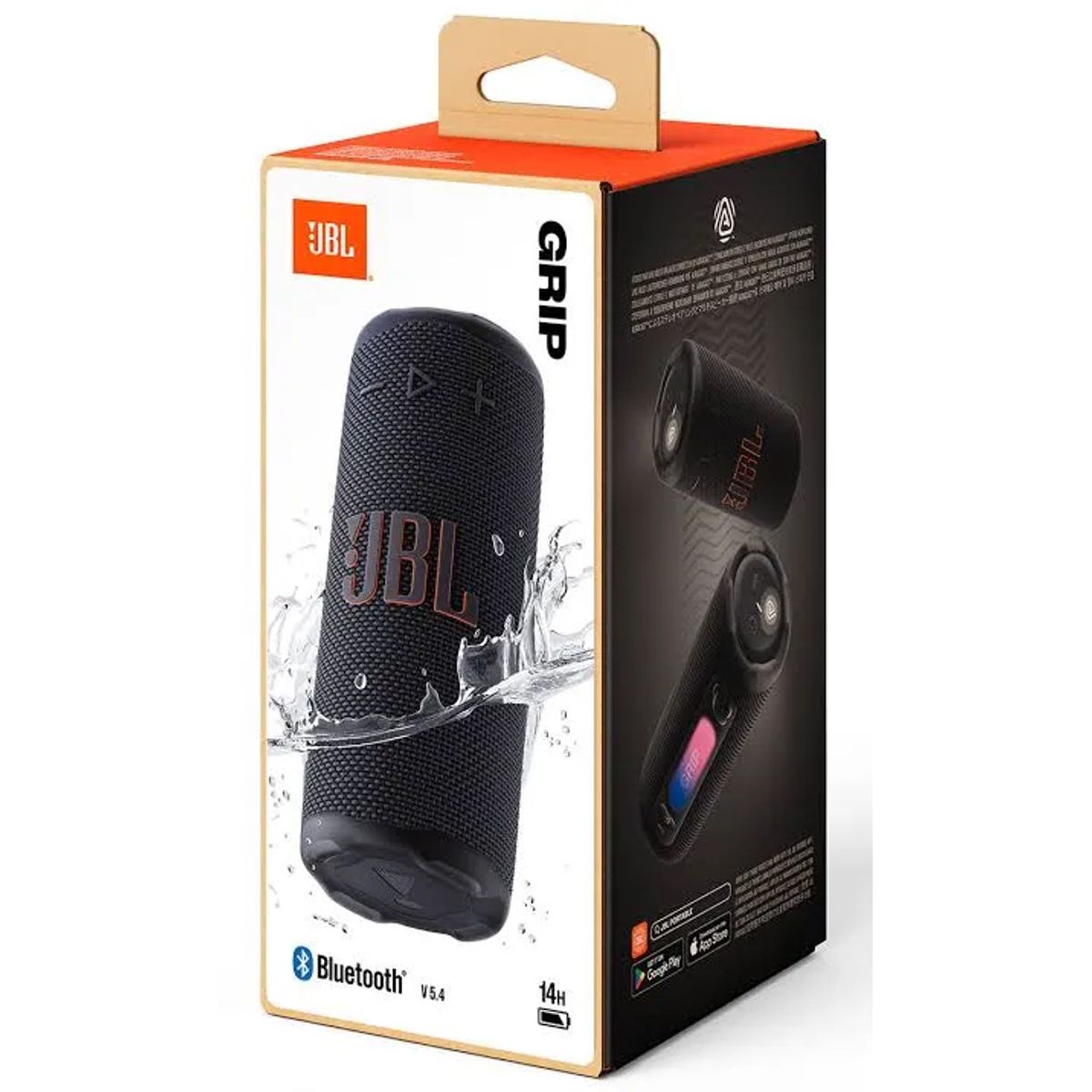 JBL Grip BT – Parlante Bluetooth Portátil de 16W Resistente al Agua, marca JBL - Foto Principal