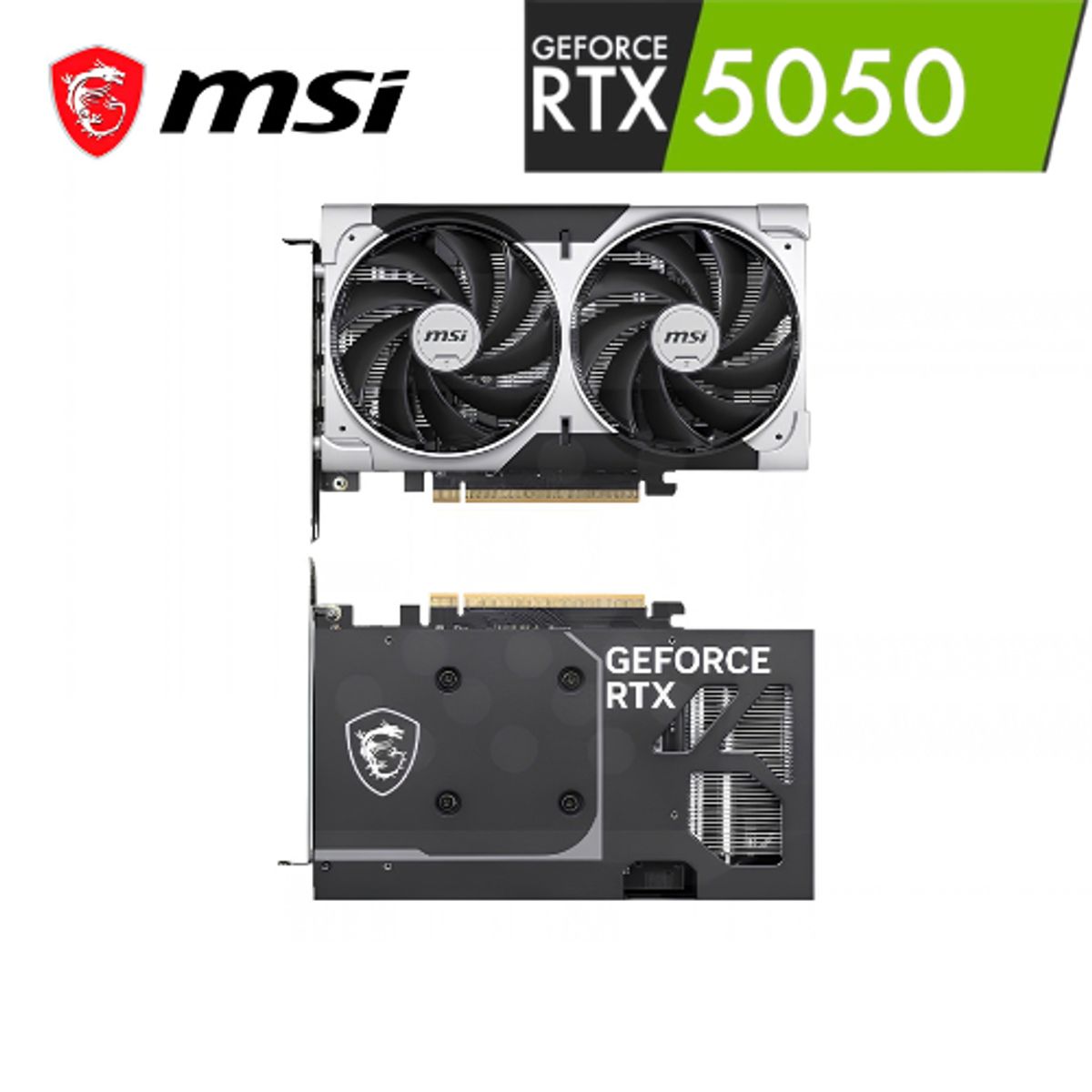 Msi - Tarjeta de Video MSI GeForce RTX 5050 8GB GDDR6 VENTUS 2X OC