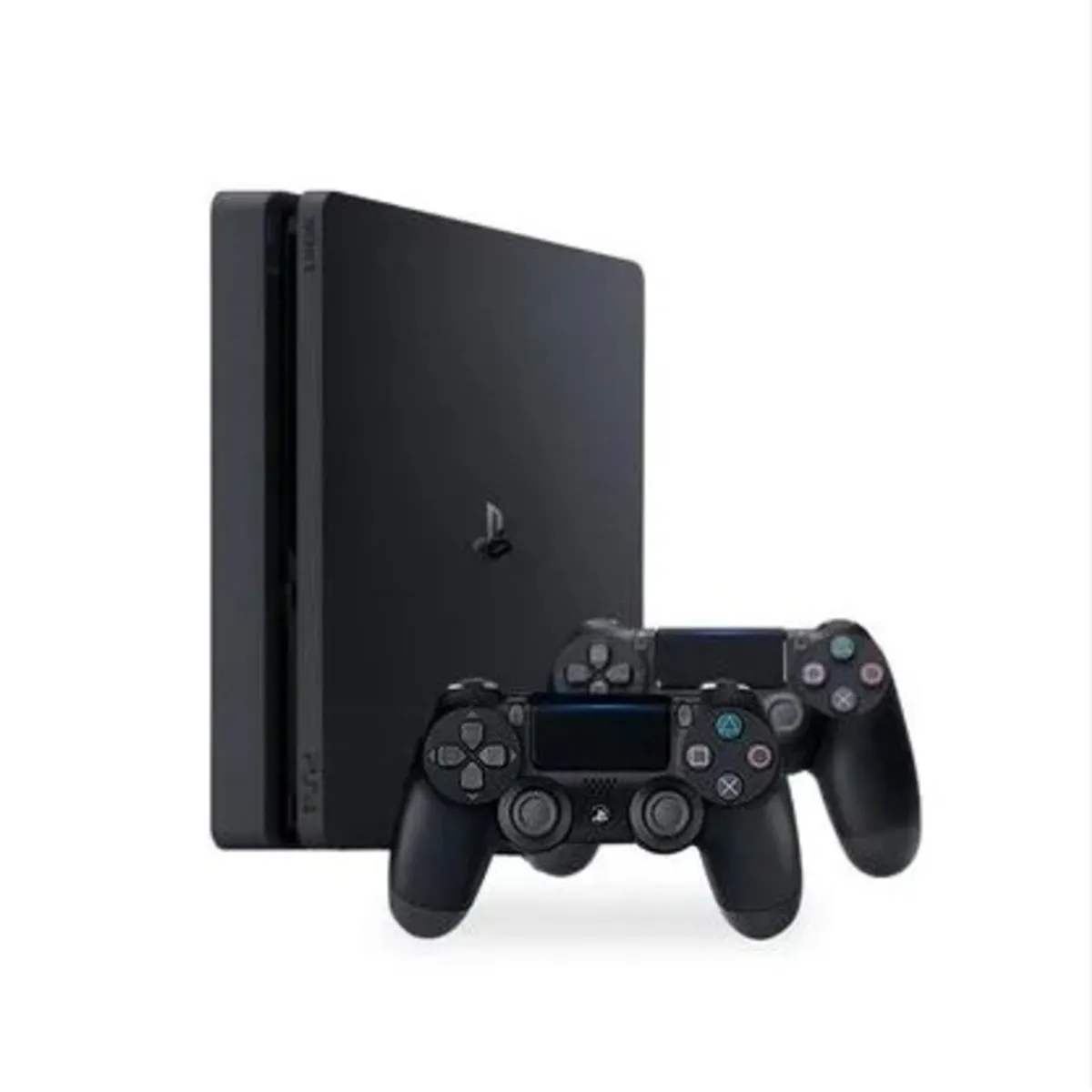 SONY - Consola Ps4 Slim 1TB Negro + 2 Mandos + 50 Juegos Digitales REACONDICIONADA