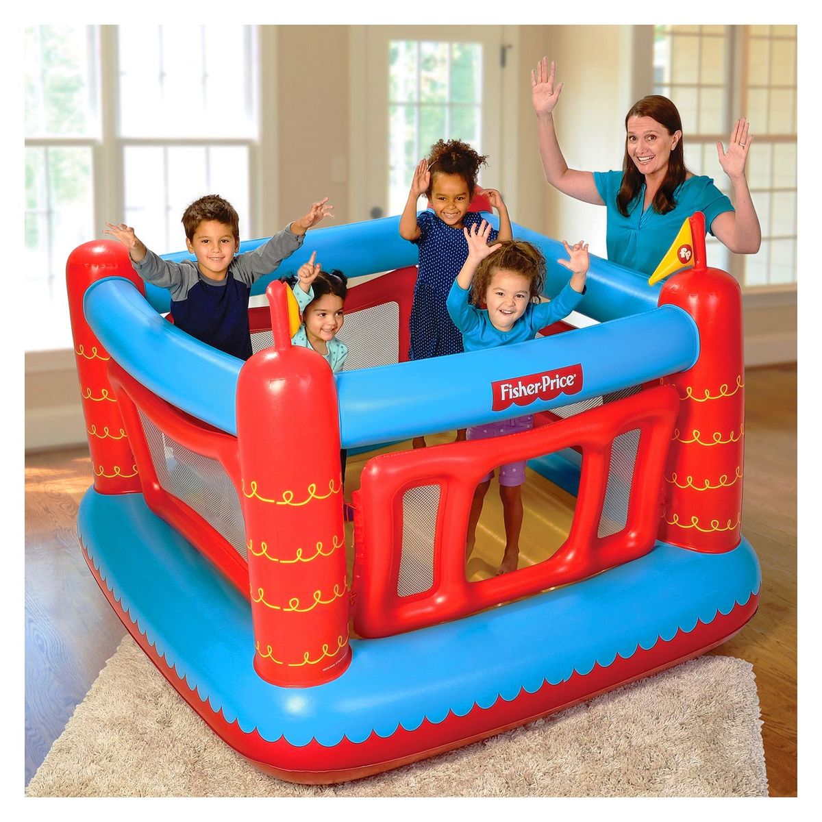 FISHER PRICE - Castillo Inflable Saltarín