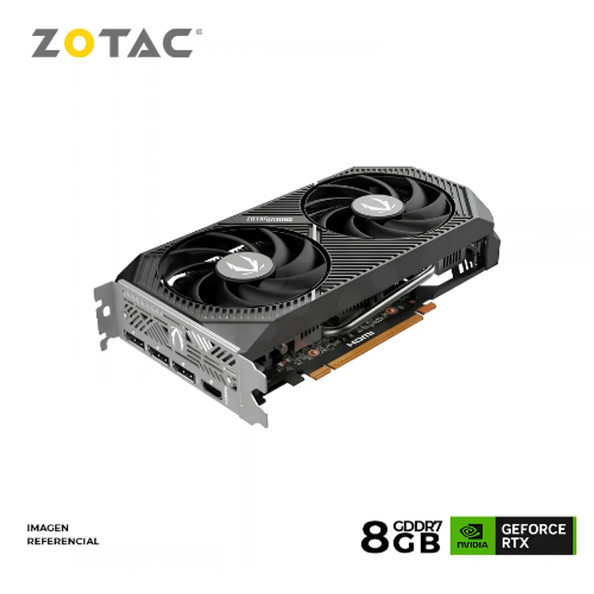ZOTAC - TARJETA DE VIDEO ZOTAC GAMING GEFORCE RTX 5060 8GB GDDR7 TWIN EDGE OC