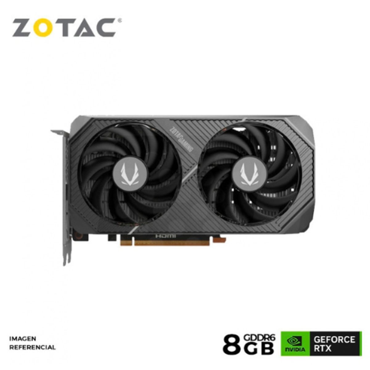 ZOTAC - TARJETA DE VIDEO ZOTAC GAMING  RTX 5050 8GB GDDR6 TWIN EDGE OC
