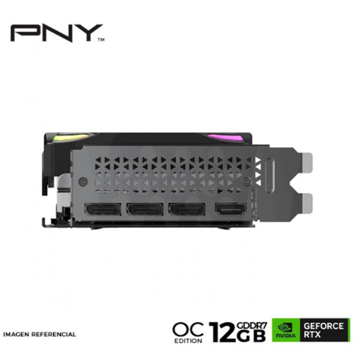 PNY - TARJETA DE VIDEO PNY RTX 5070 EPIC-X RGB OC 12GB GDDR7