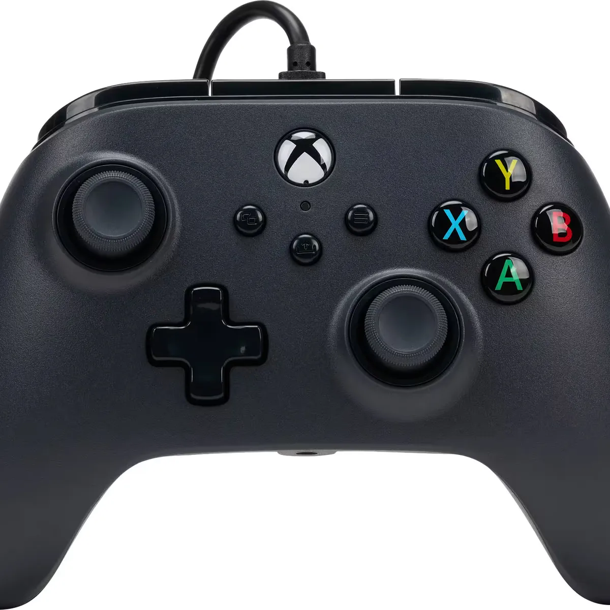 GENERICO - Control PowerA Cable Xbox Series X S Negro Vibracion Dual