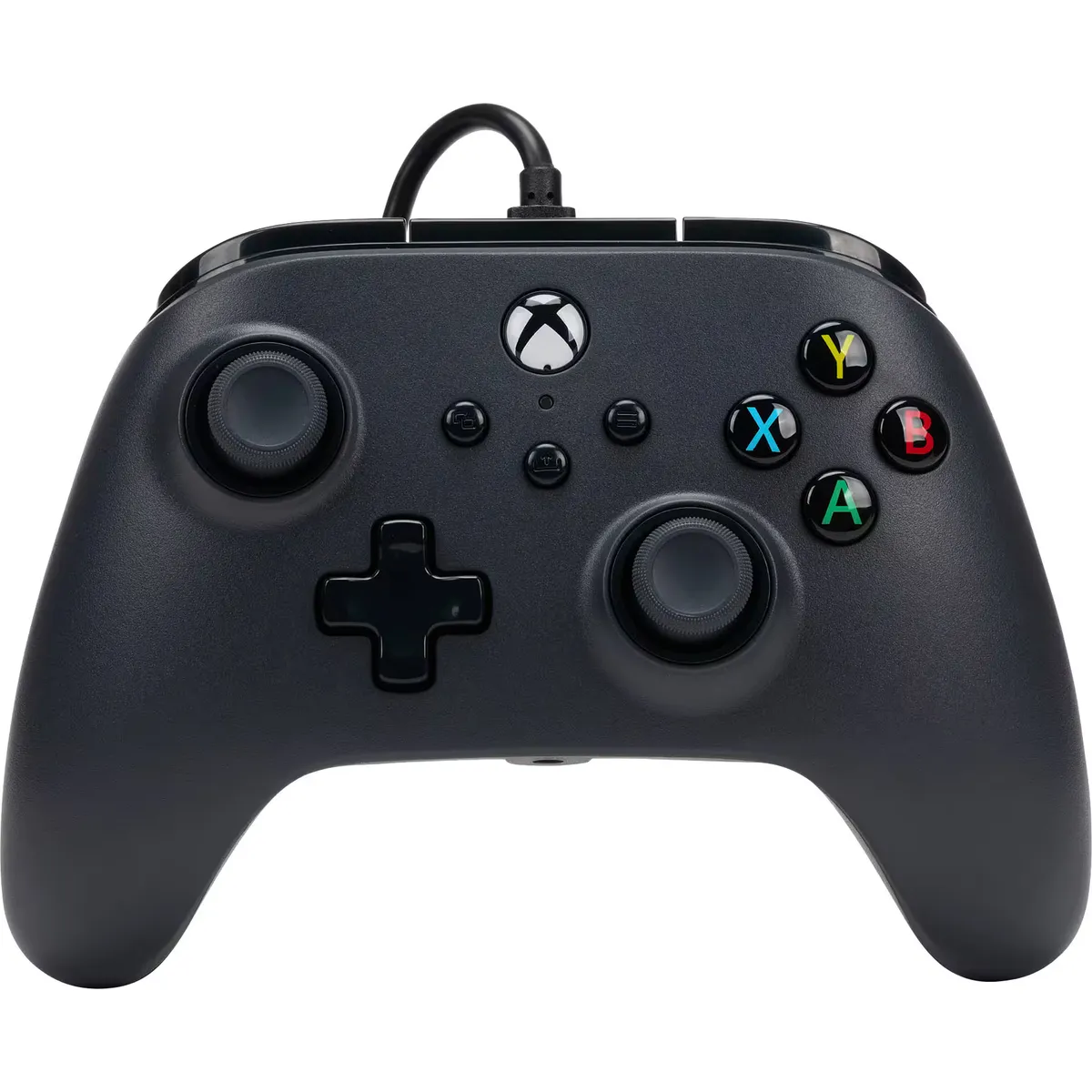 GENERICO - Control PowerA Cable Xbox Series X S Negro Vibracion Dual