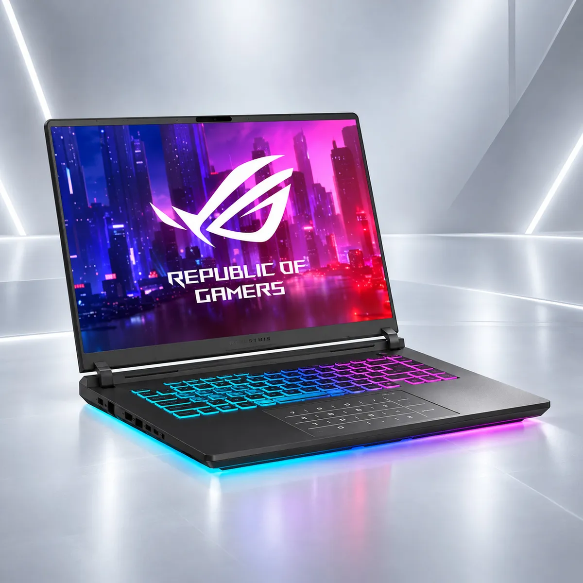 ASUS - Laptop ASUS ROG Strix G16 G614PM Ryzen 9 8940HX 16GB 512GB SSD RTX 5060 8GB 16" 165Hz