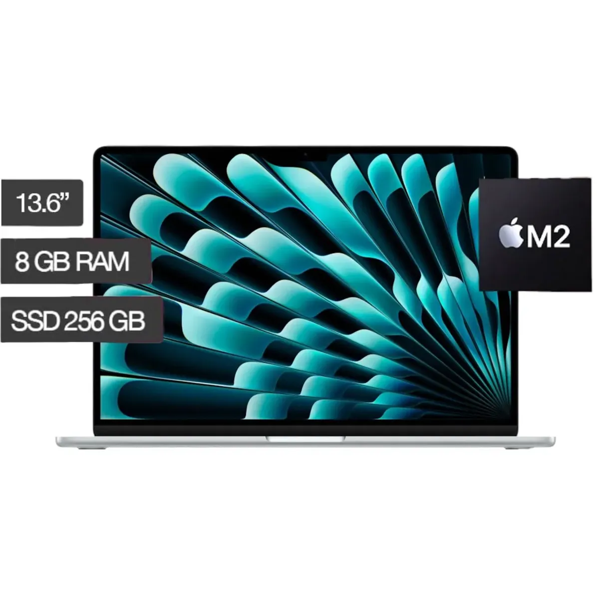 APPLE - Macbook Air M2 8GB RAM 256GB SSD 13.6 - Silver