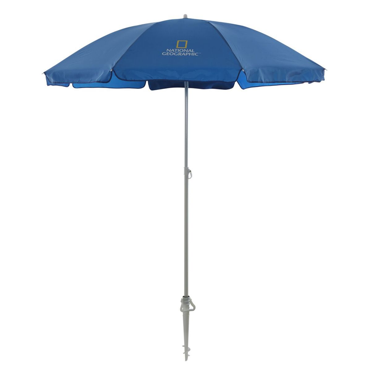 NATIONAL GEOGRAPHIC - Sombrilla Azul Protección Upf +50 1.9m National Geographic