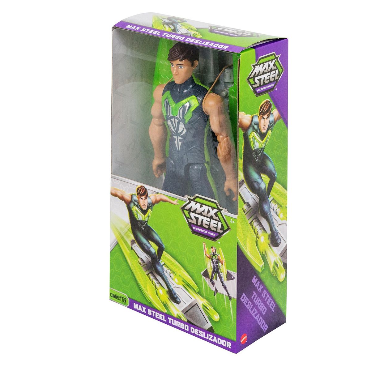 MAX STEEL - Figura de Acción Max Steel Max Steel Turbo Deslizador