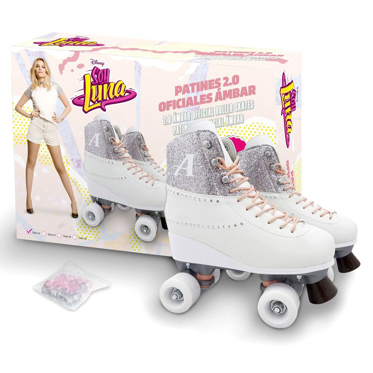 SOY LUNA - Patines 2.0 Ámbar Talla 36