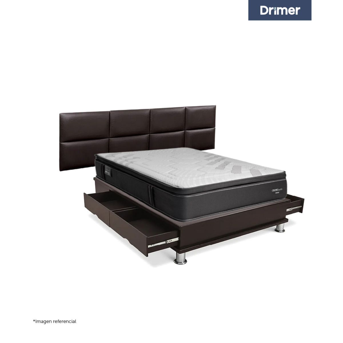 DRIMER - Dormitorio Sofia Cromopedic King