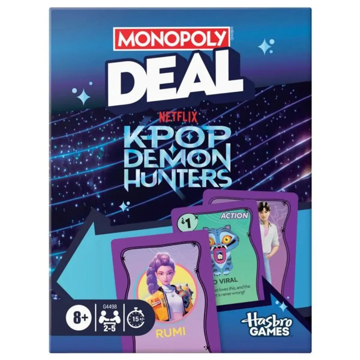 MONOLITH - Monopoly Deal Juego de Cartas KPOP Demon Hunters