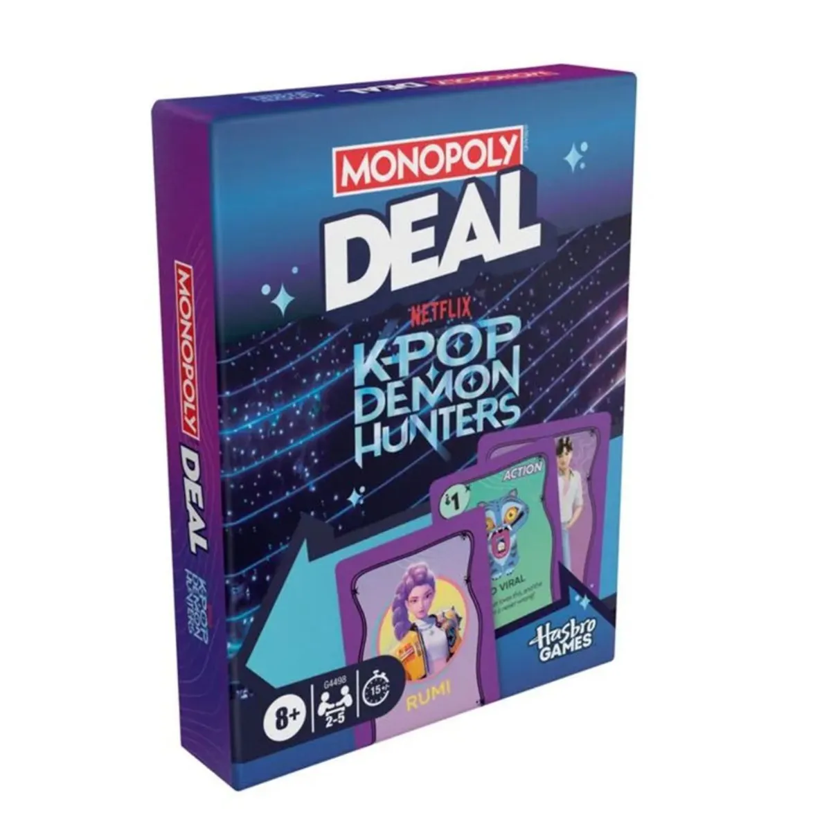 MONOLITH - Monopoly Deal Juego de Cartas KPOP Demon Hunters