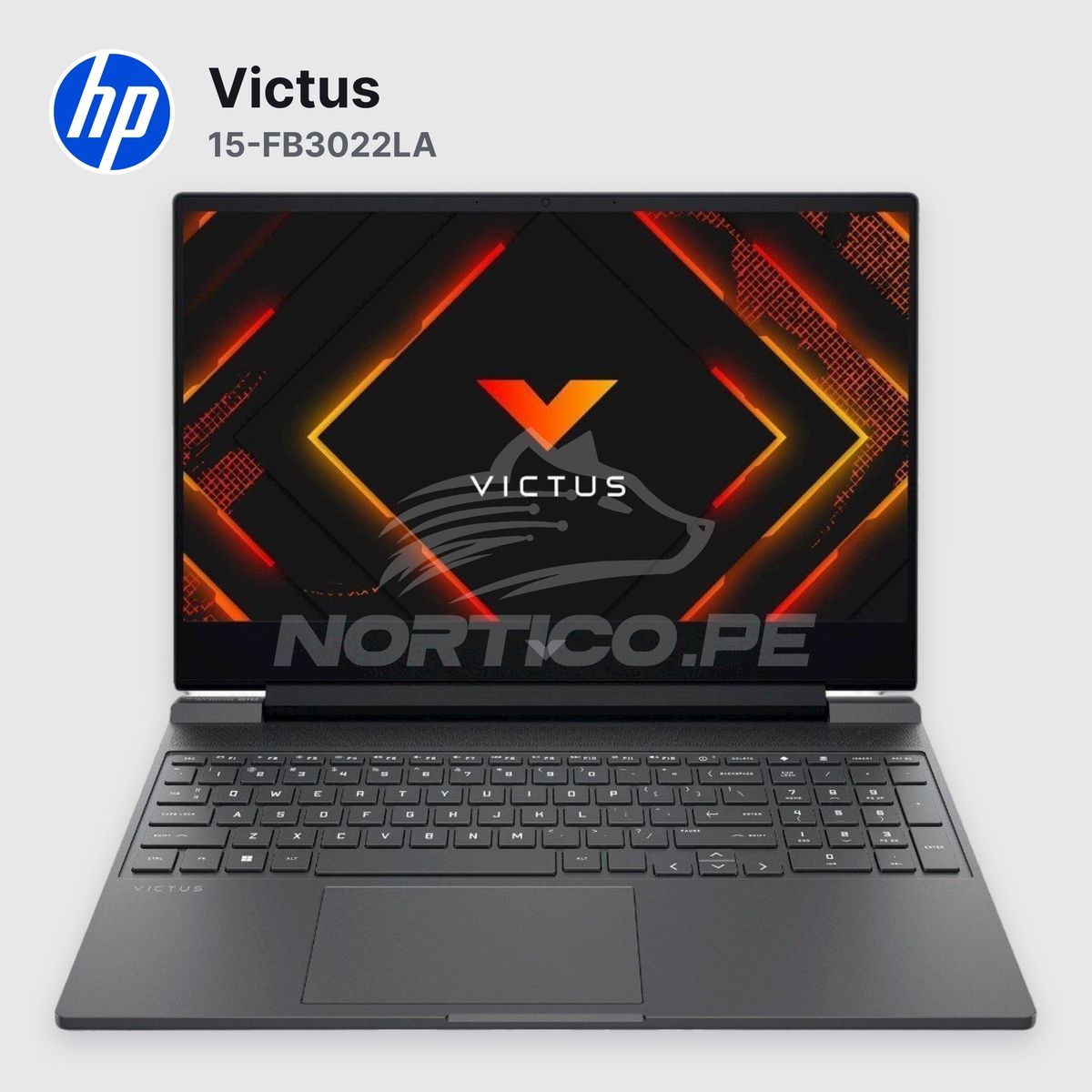 HP - Laptop HP Victus 15-FB3022LA Ryzen 7-7445HS 16GB 512GB SSD RTX 4050 15.6" (BT4F2LA#ABM)
