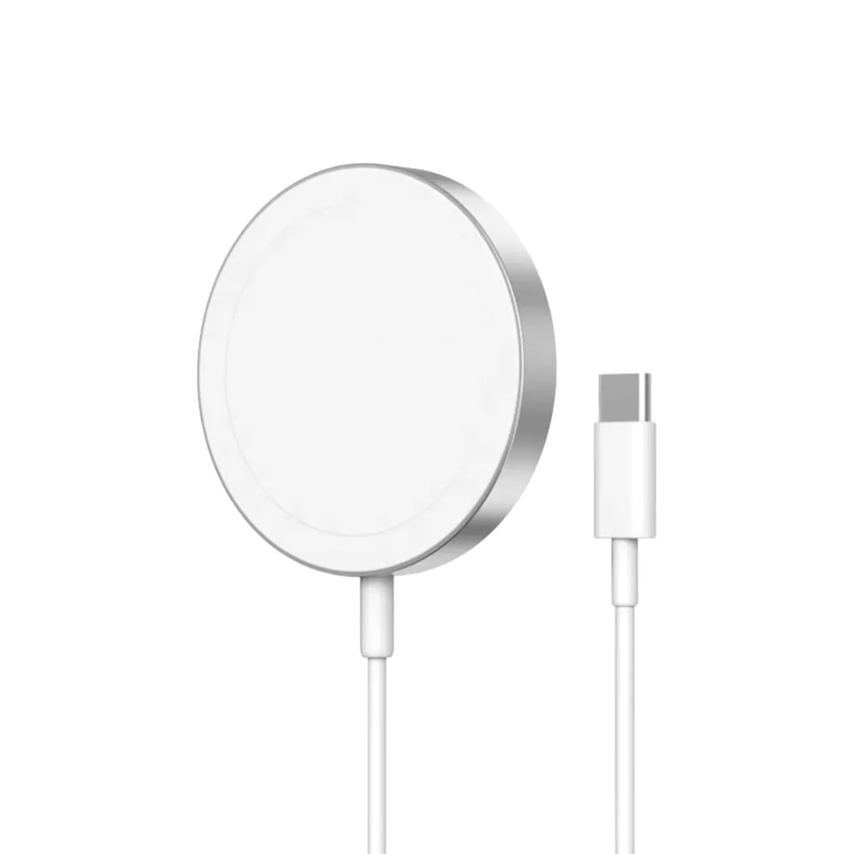 GENERICO - CARGADOR INALAMBRICO MAGNETICO USB-C CARGA RAPIDA
