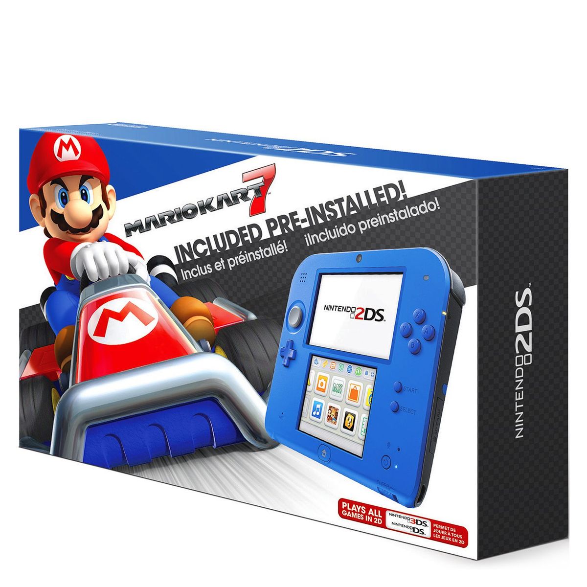 NINTENDO - Consola Nintendo 2DS Portátil