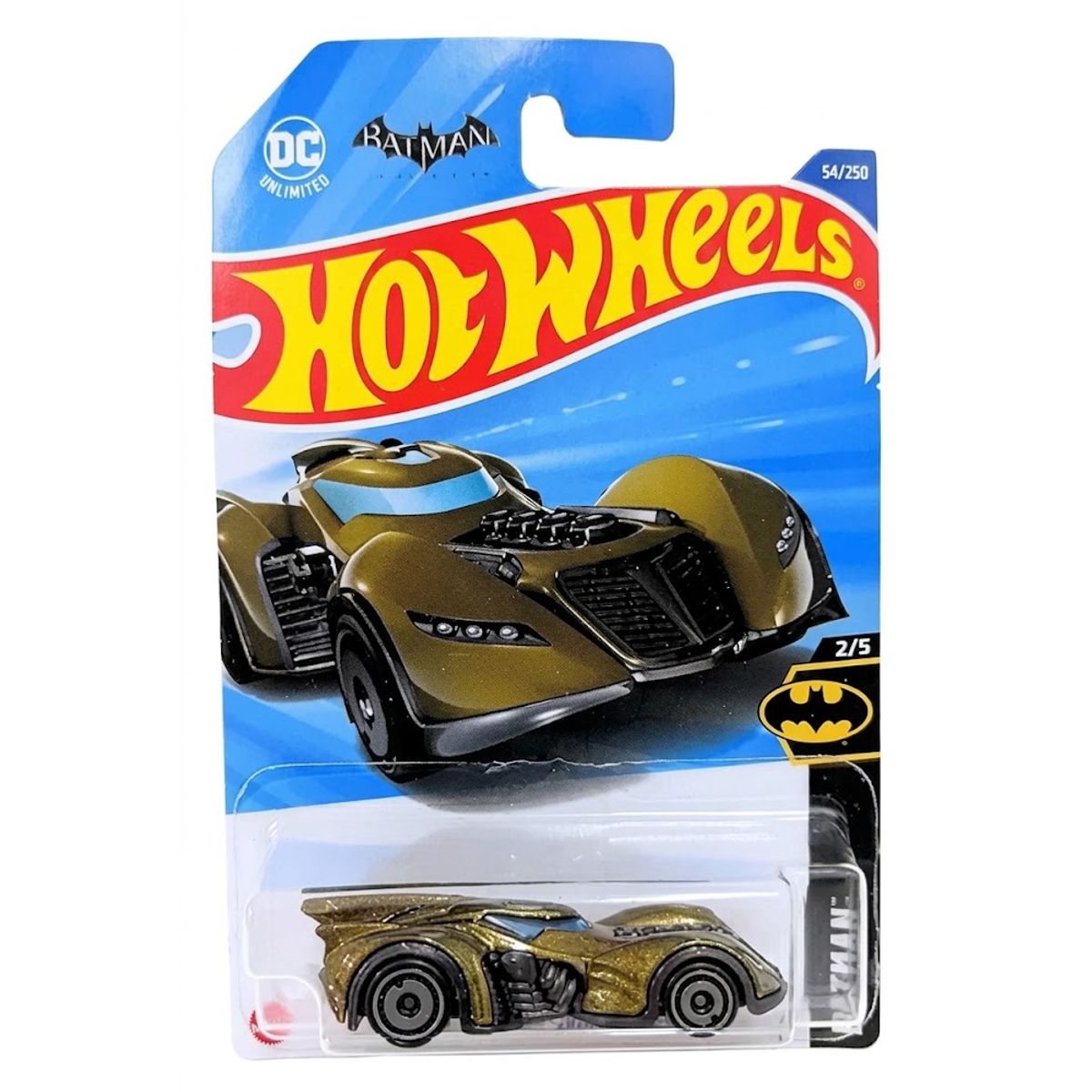 Hot Wheels Batman Arkham Asylum Batmobile dorado escala 164 HOT WHEELS ...