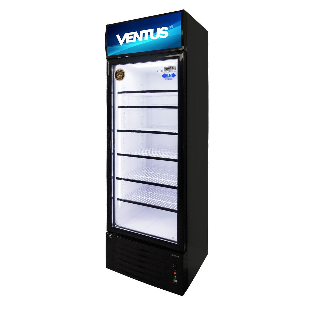 VENTUS - Visicooler Ventus 360 LED 278 Lt Negro.
