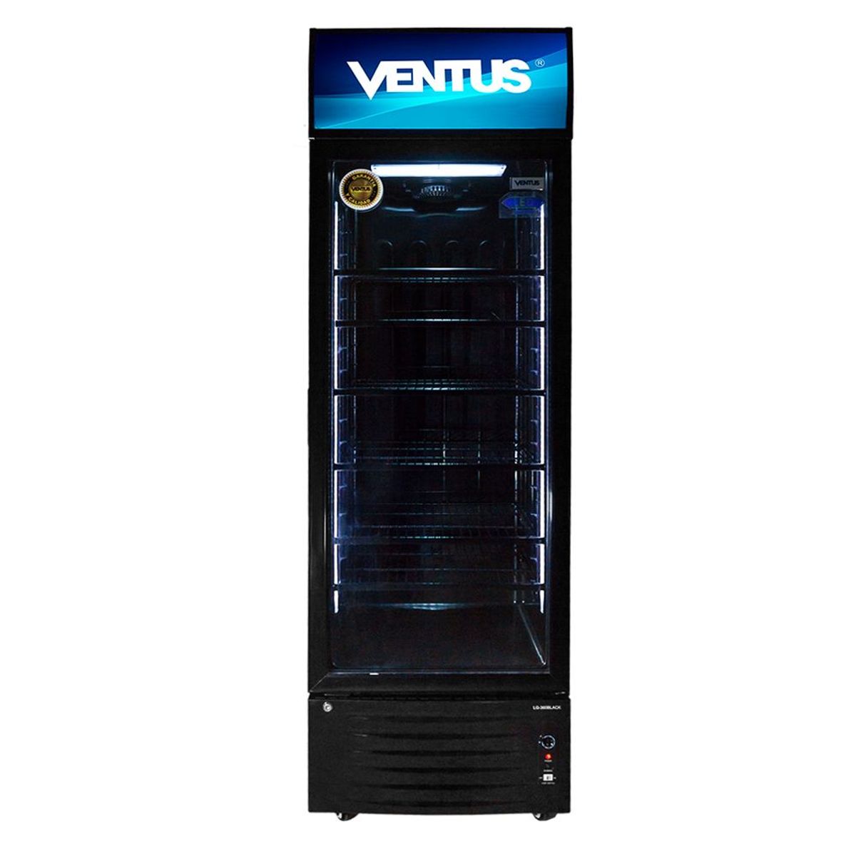 VENTUS - Visicooler LG 360 BLACK 278 Lt Negro