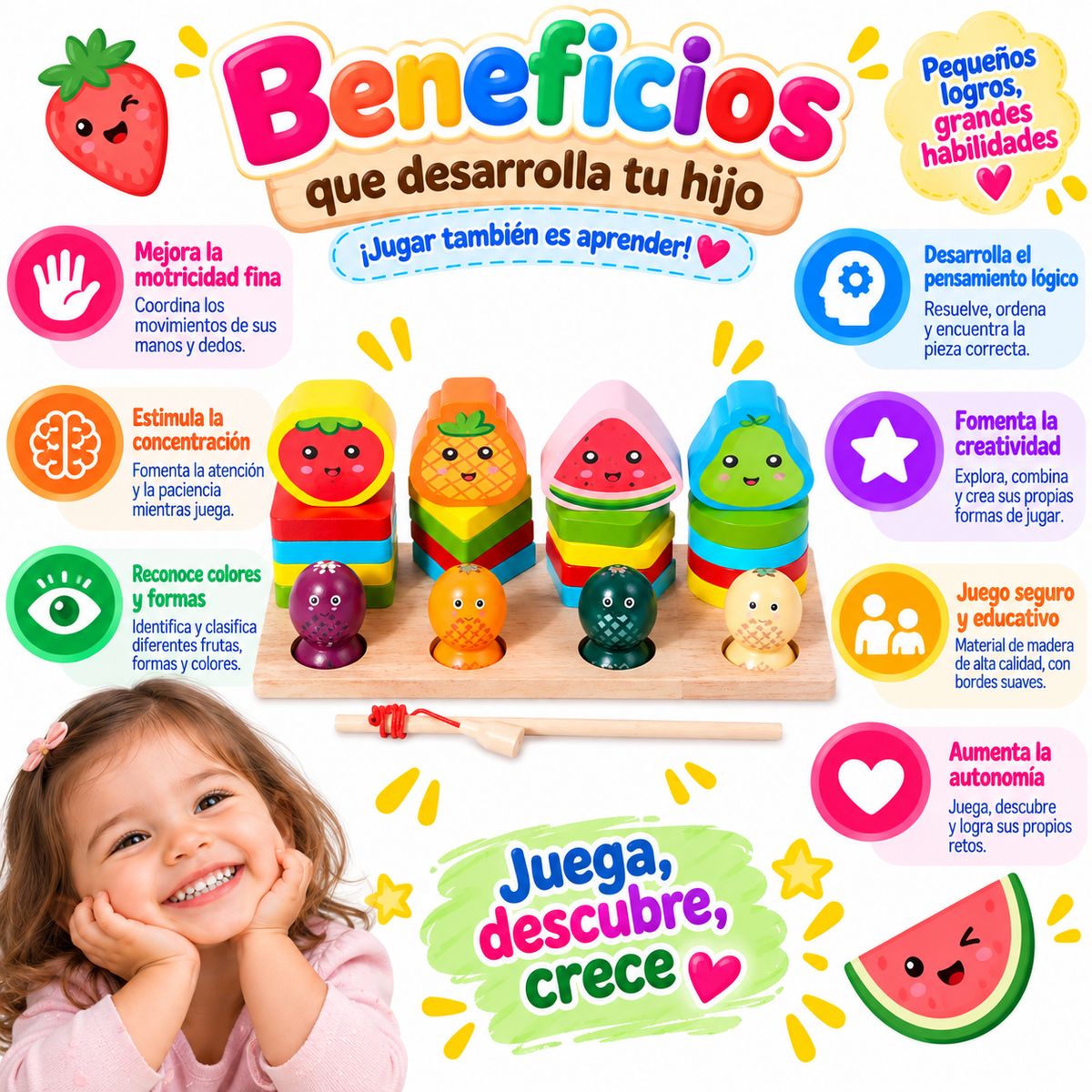 GENERICO - JUGUETE PLANTADO DE FRUTAS