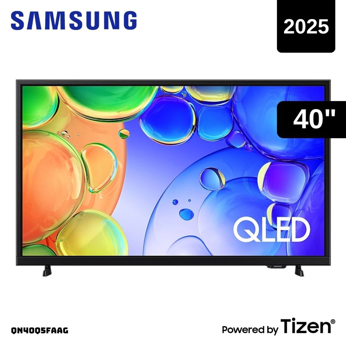 TELEVISOR SAMSUNG 40 QLED SMART TV TIZEON OS 4K UHD 2025 - QN40Q5FAAG ...
