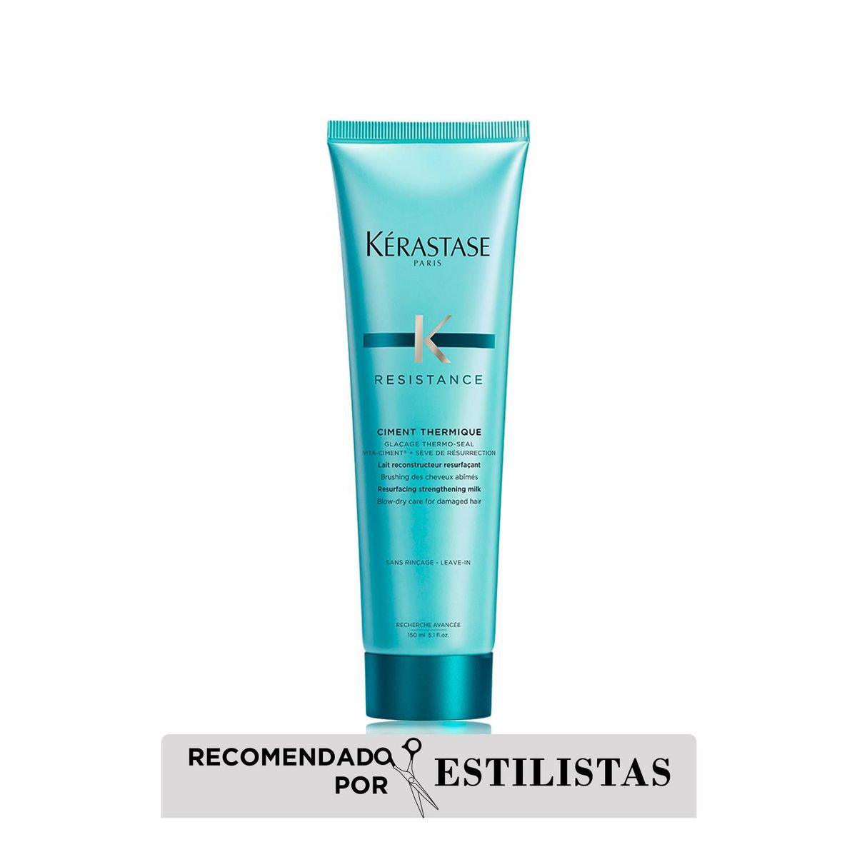 KERASTASE - Protector Térmico Para Cabello Dañado Ciment Thermique Resistance 150Ml