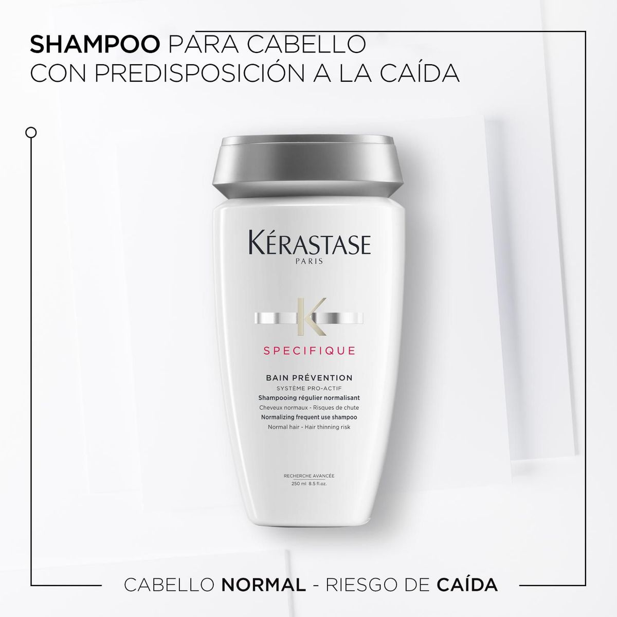 KERASTASE - Shampoo Kérastase Spécifique Prevention Anti caída 250ml 