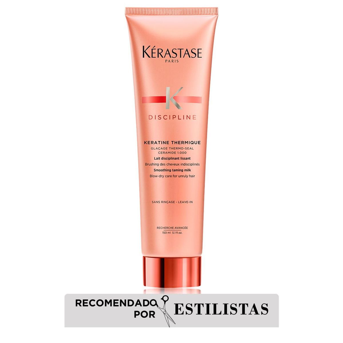 KERASTASE - Protector Térmico Para Cabello Con Frizz Kératine Thermique Discipline 150Ml