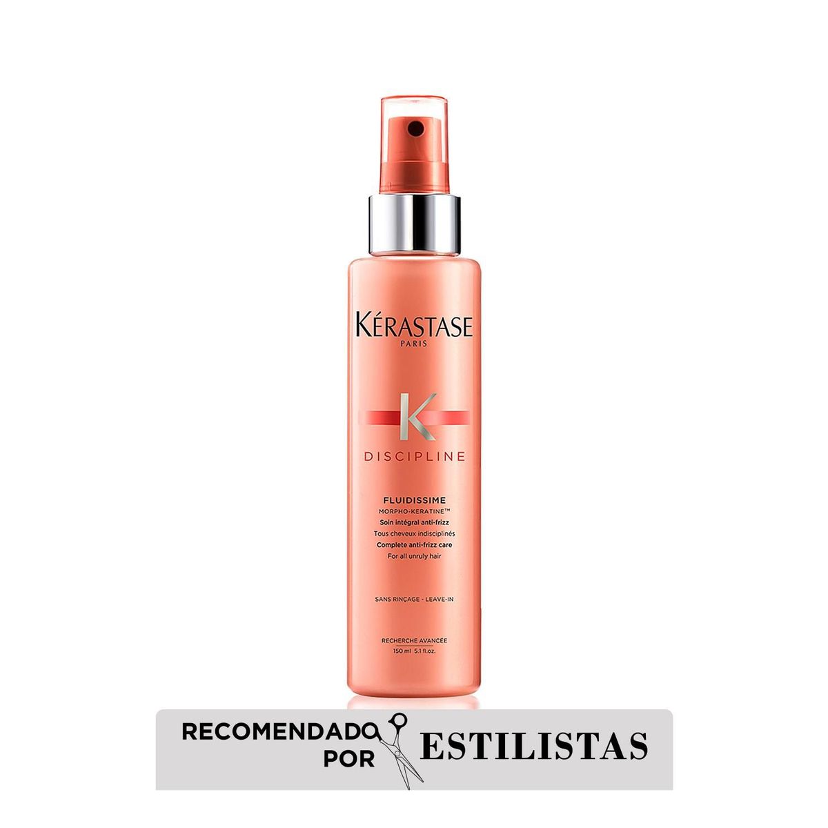 KERASTASE - Protector Térmico Para Cabello Con Frizz Spray Fluidissime 150Ml