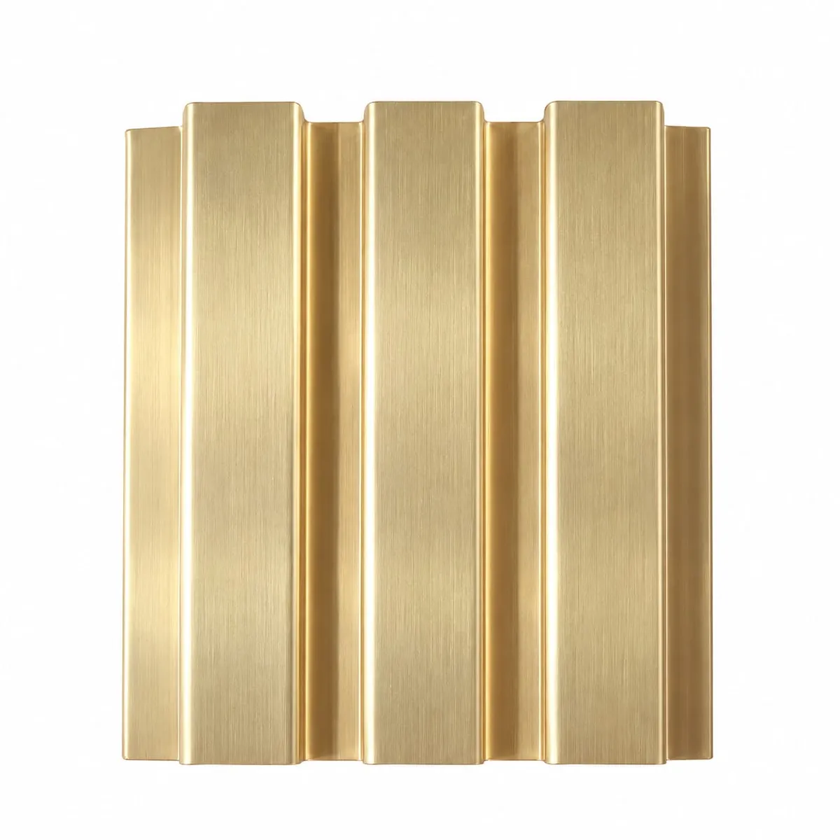 Wall Panel MDF Dorado Brillante 280x12x18 mm Caja de 6 piezas GENERICO ...