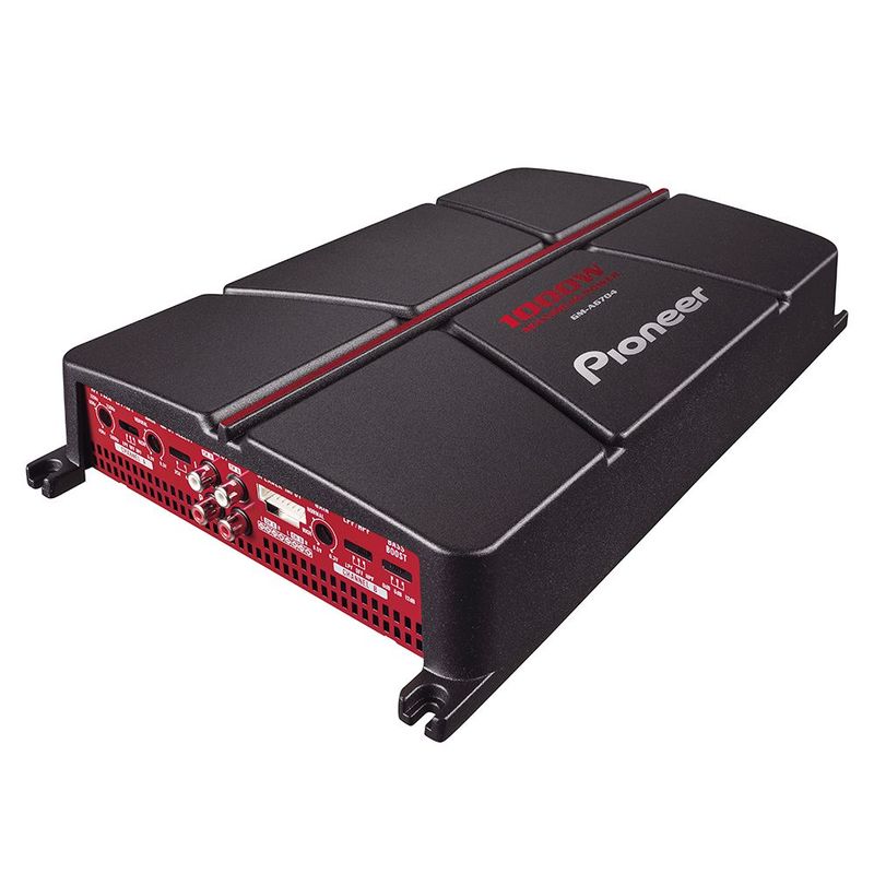 PIONEER - Amplificador para Auto GM-A6704 Negro