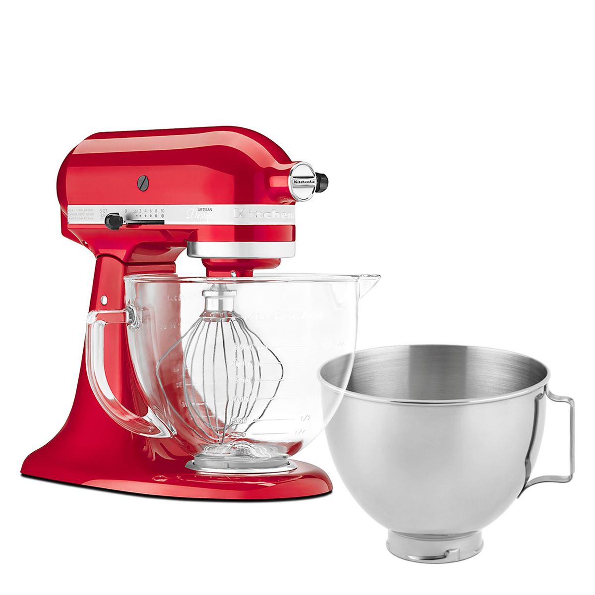 KITCHENAID - Batidora Artisan Candy Apple + Bowl de Acero
