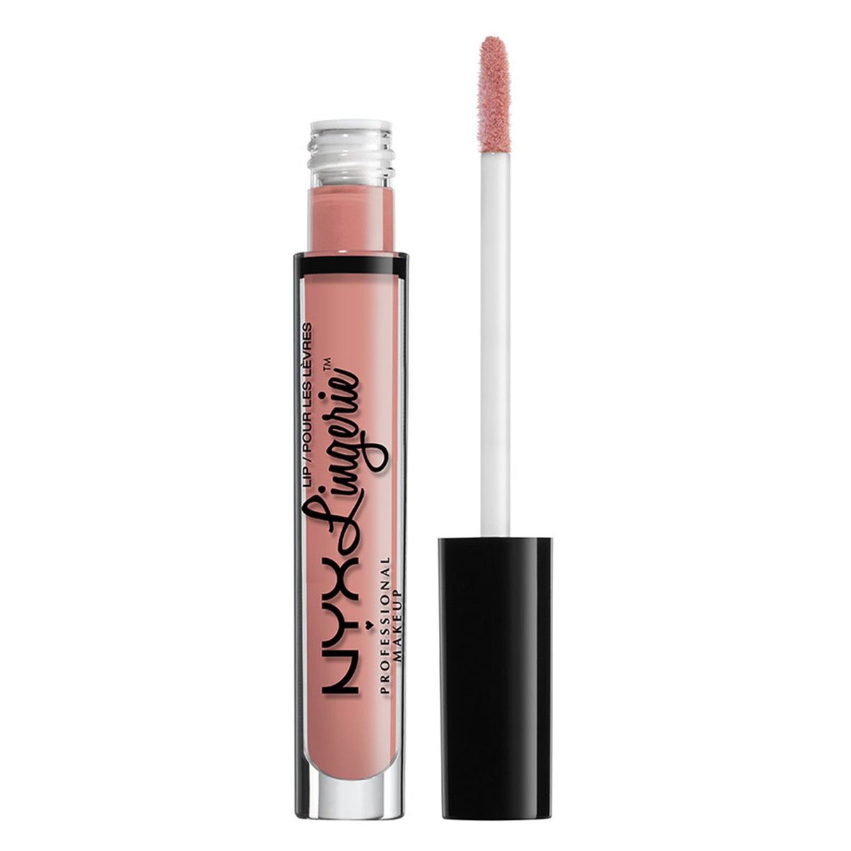 NYX - Labial líquido Lip Lingerie tono Silk Indulgent NYX 