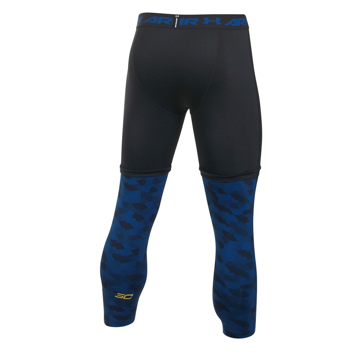 UNDER ARMOUR - Mallas de Basketball SC30 3/4 Negro