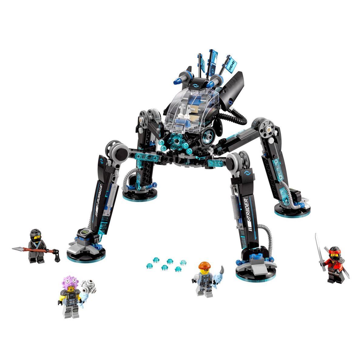 LEGO - Set Ninjago: Guerrero Acuático