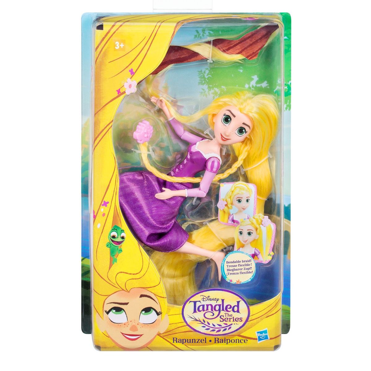 DISNEY - Muñeca Rapunzel Clips de Peinados