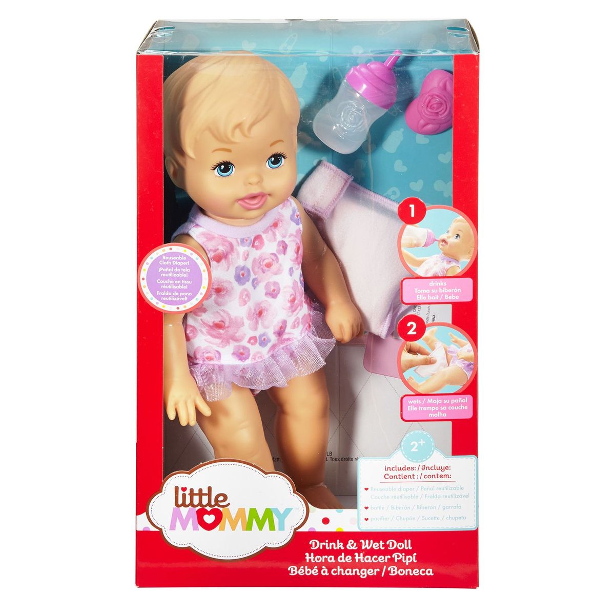 LITTLE MOMMY - Muñeca Little Mommy Hora de Hacer Pipí Surtido