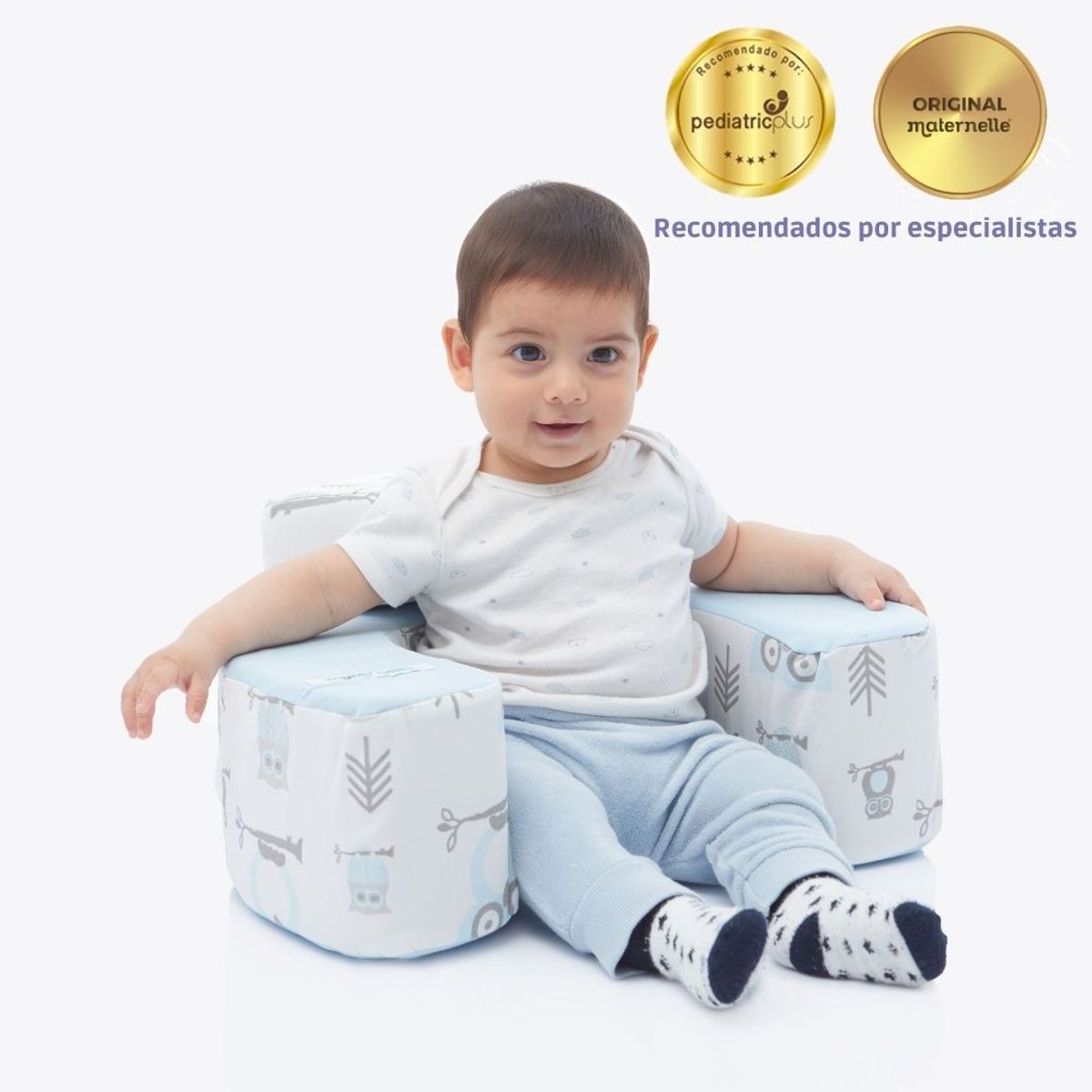 MATERNELLE - Asiento Bebe 2 en 1 Mi primer Asiento