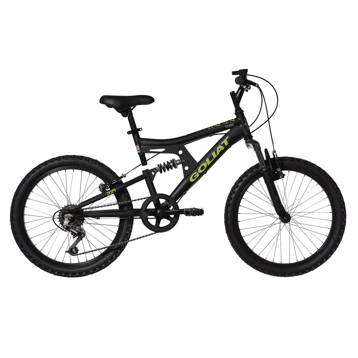 GOLIAT - Bicicleta Sierra Aro 20" Negro