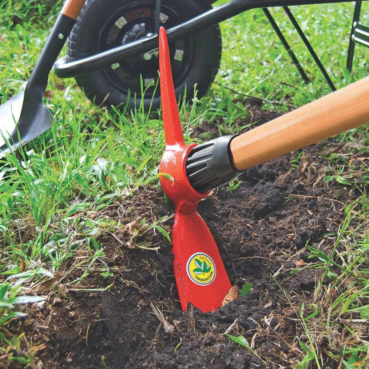 TRAMONTINA - Zapapico Punta y Pala Ancha Mango 5  