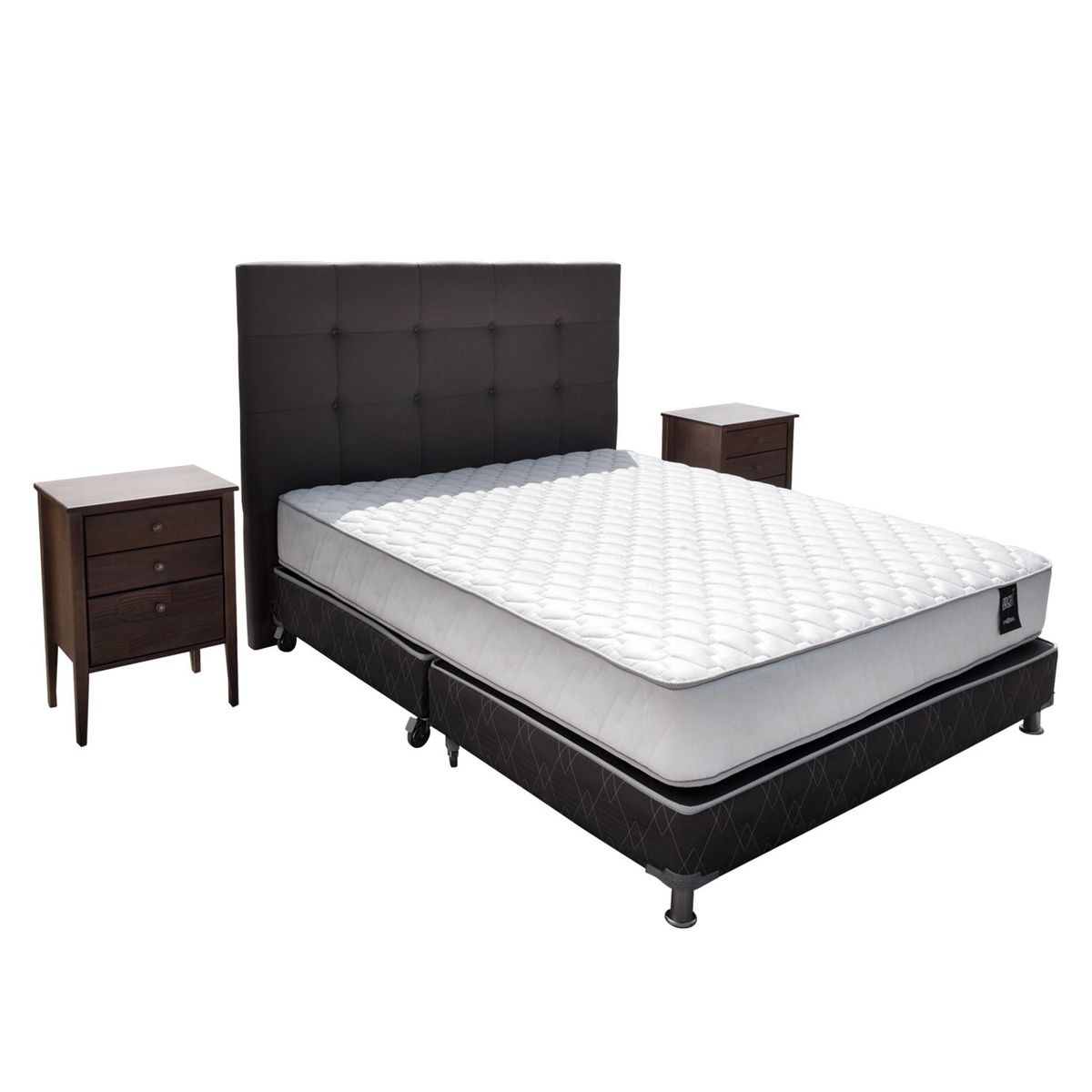 ROSEN - Dormitorio Ergo T Issey King + 2 Almohadas