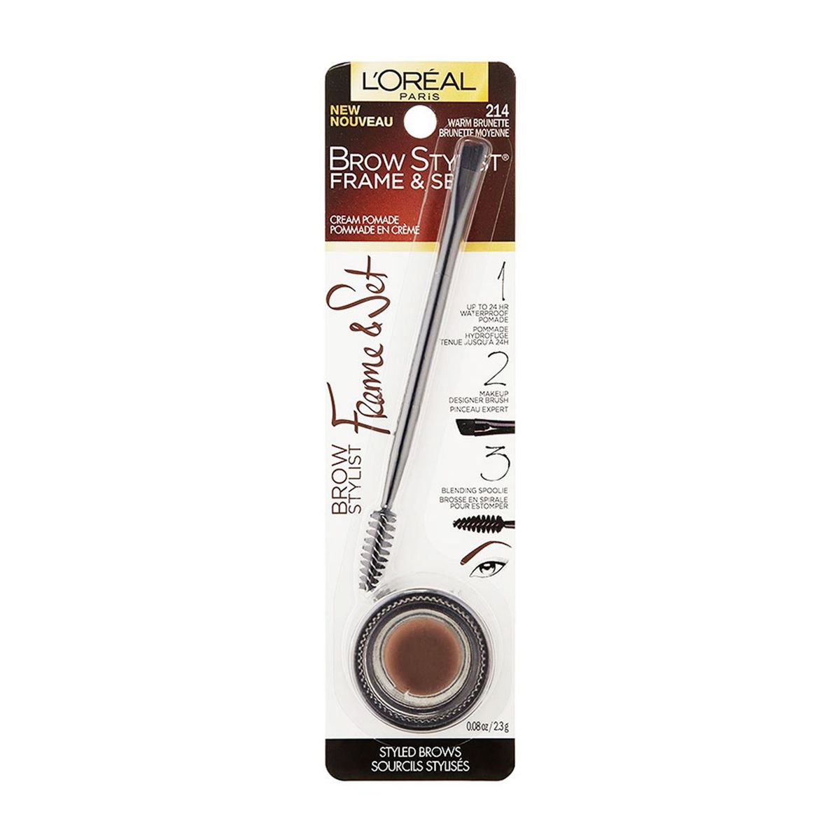 LOREAL PARIS - Pomada De Cejas Brow Stylist Frame & Set