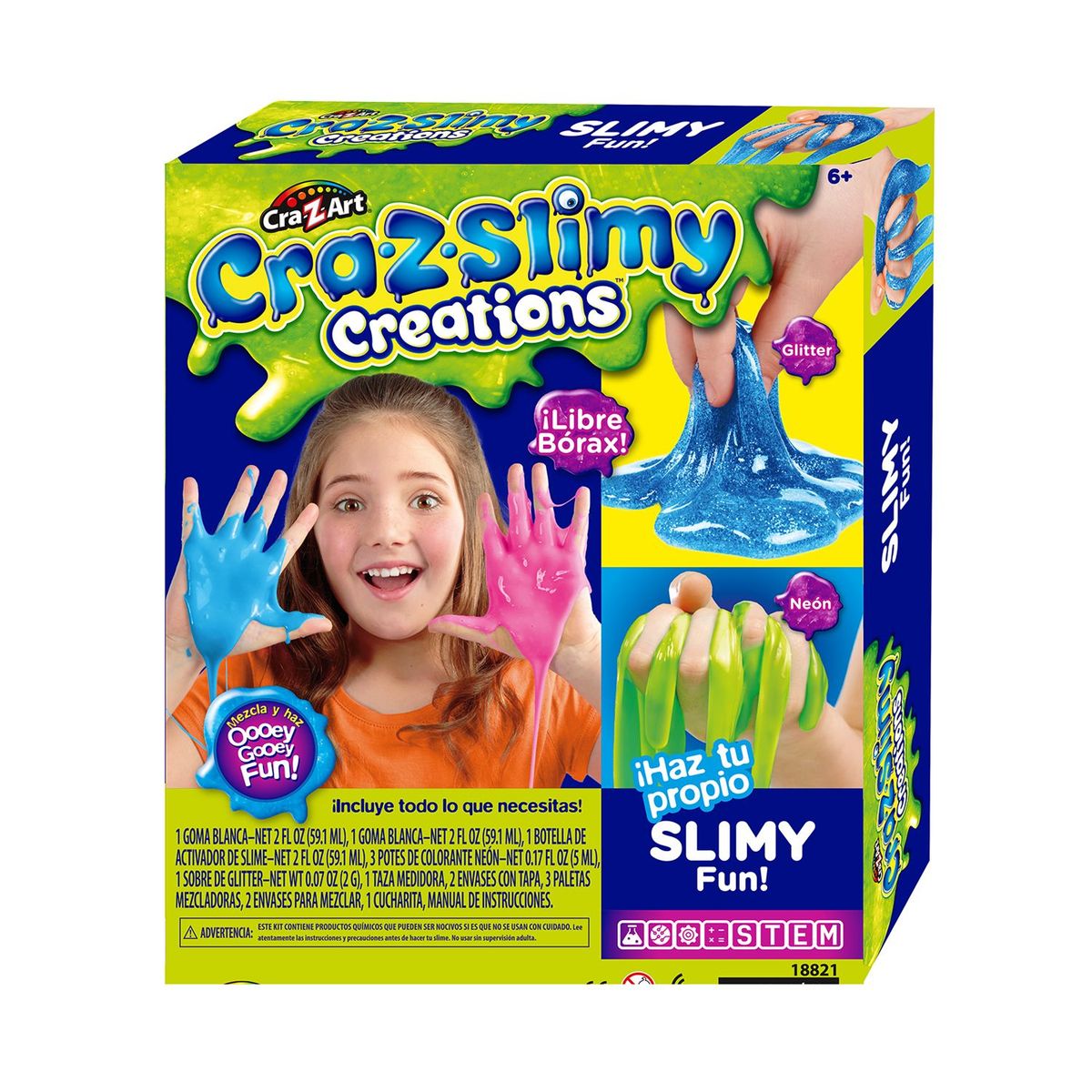 CRA Z ART - Set Slimy Mediano