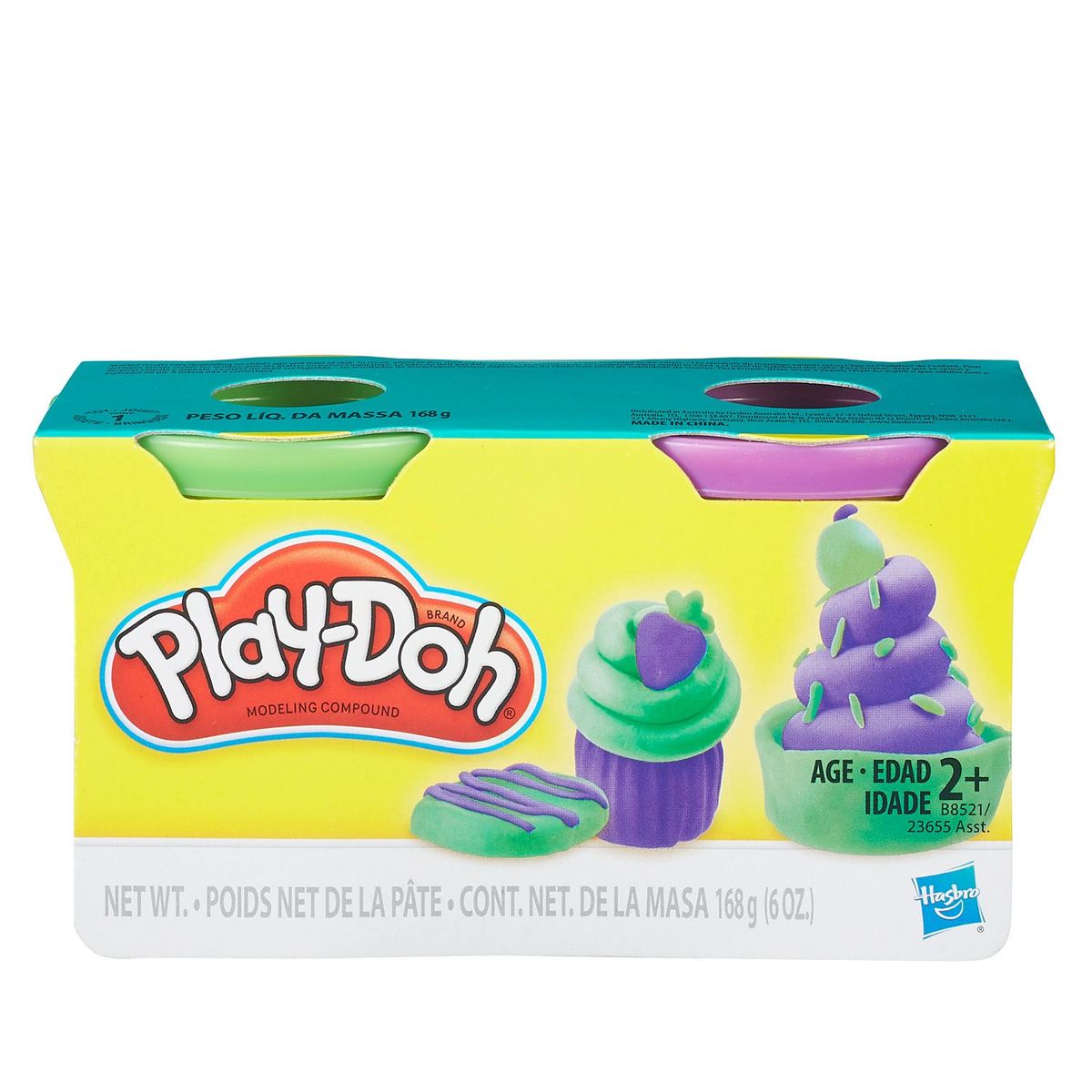 PLAY DOH - Pack 2 Envases de Colores