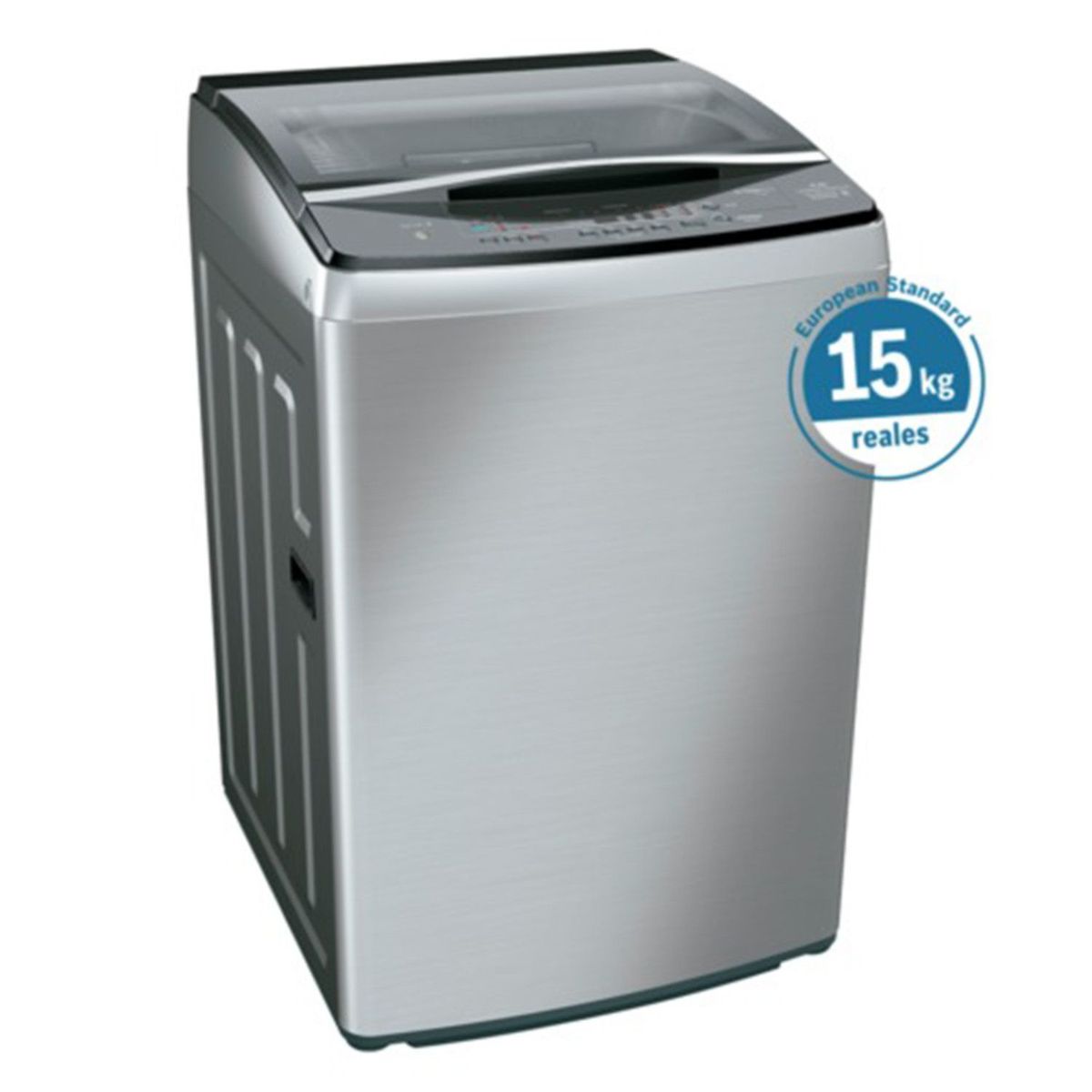 Bosch - Lavadora WOA155X0PE 15 Kg Inox
